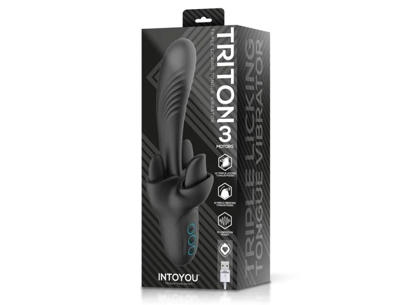 Triton Vibrador Triple Lengua