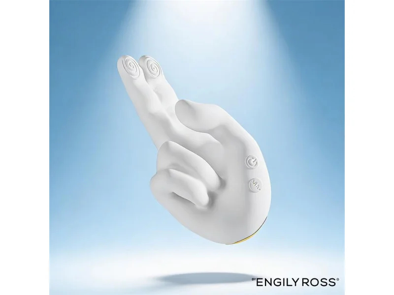Flirty Hand Estimulador Finger con Efecto Calor