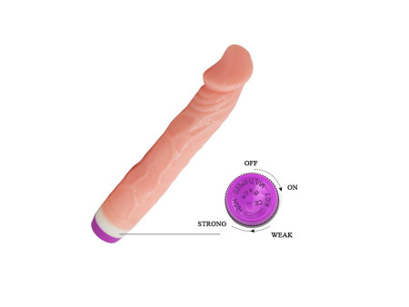 Vibrador Color Natural 22 cm