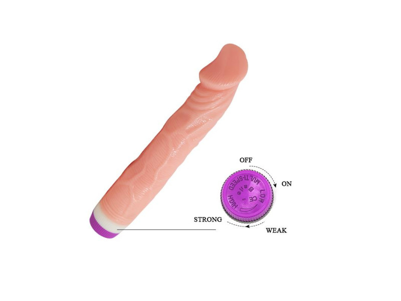 Vibrador Color Natural 22 cm