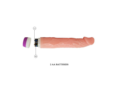 Vibrador Color Natural 22 cm