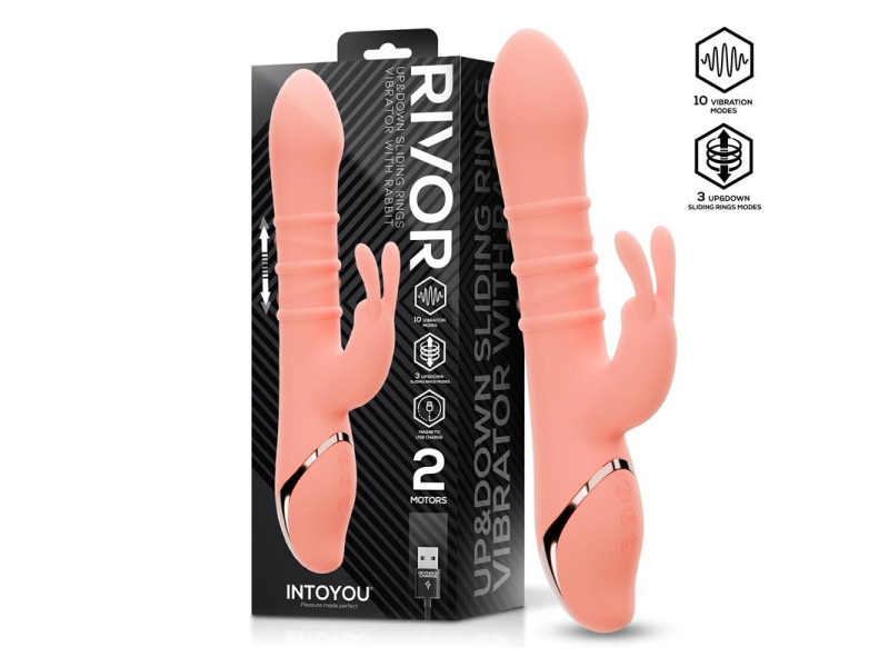 Rivor Vibrador con Anillos Deslizantes