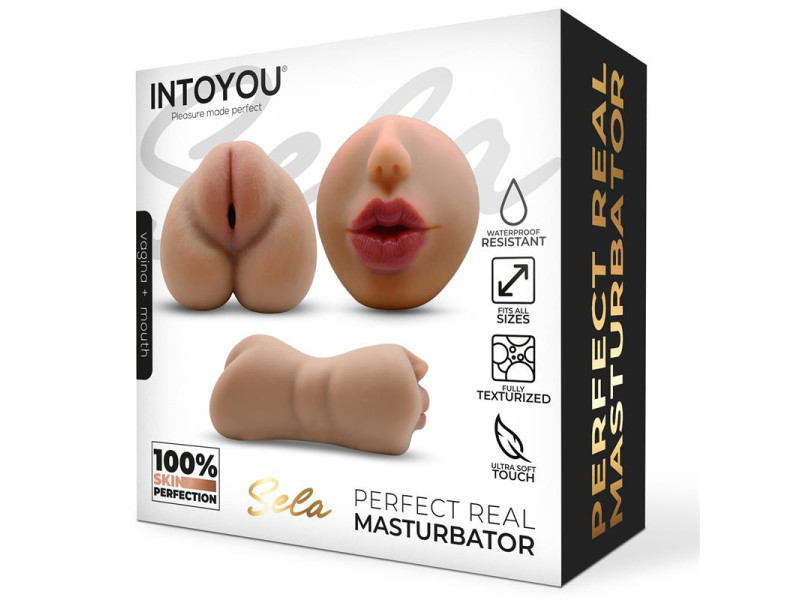 Sela Vagina y Boca Super Realista 635 gr