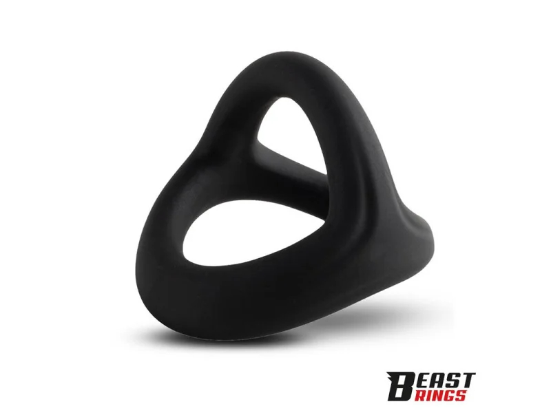 Anillo Triple Silicona Solida 44 38 35mm Talla M