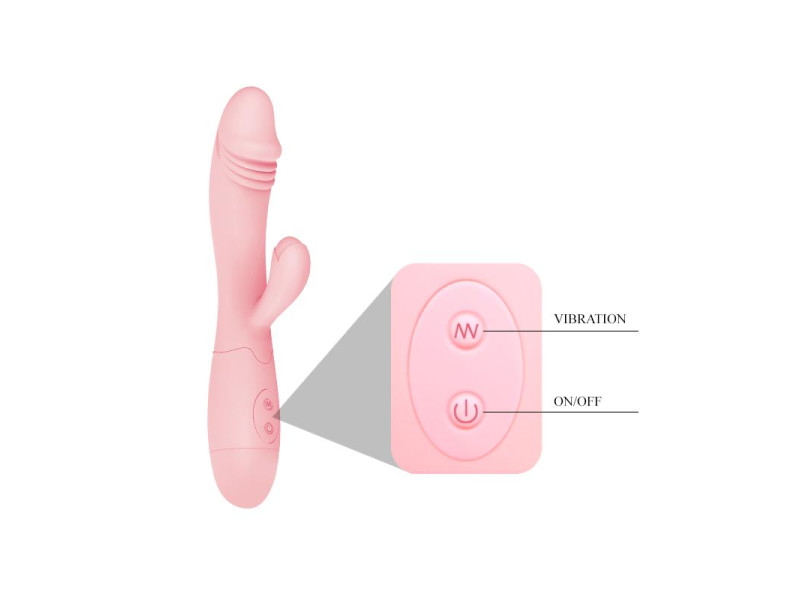 Vibrador Snappy Recargable Color Natural