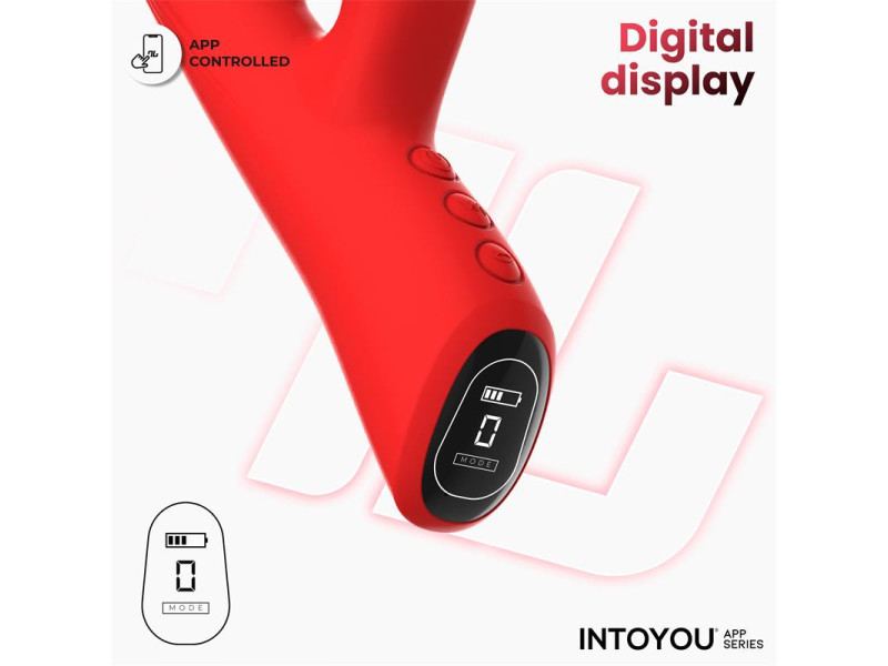 Trixy Vibrador con Tapping y Biting con App