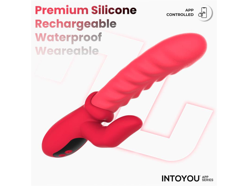 Tingly Vibrador con Finger y Movimiento Waving con APP