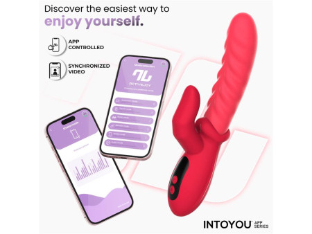Tingly Vibrador con Finger y Movimiento Waving con APP