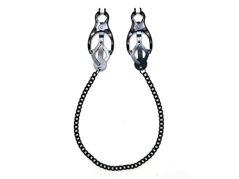Pinzas para Pezones Estilo Mariposa con Cadena Pinzas para Pezones Estilo Mariposa con Cadena