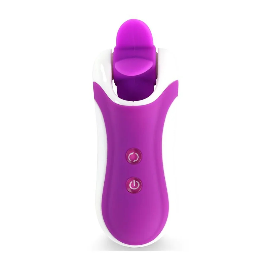 Clitella Estimulador Sexo Oral con Accesorios Purpura