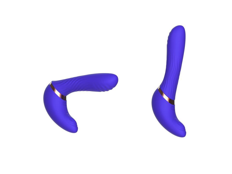 Rayden Vibrador con Pulsacion y Bolas Internas Desmontable Dos Posiciones