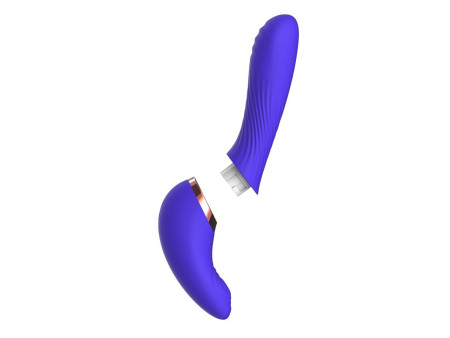 Rayden Vibrador con Pulsacion y Bolas Internas Desmontable Dos Posiciones