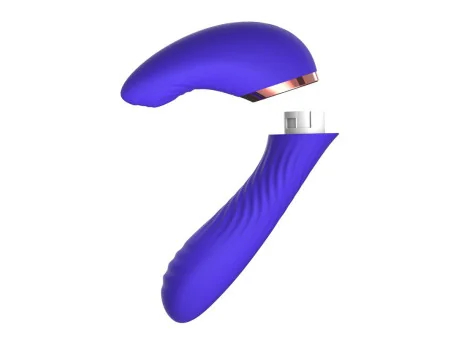 Rayden Vibrador con Pulsacion y Bolas Internas Desmontable Dos Posiciones