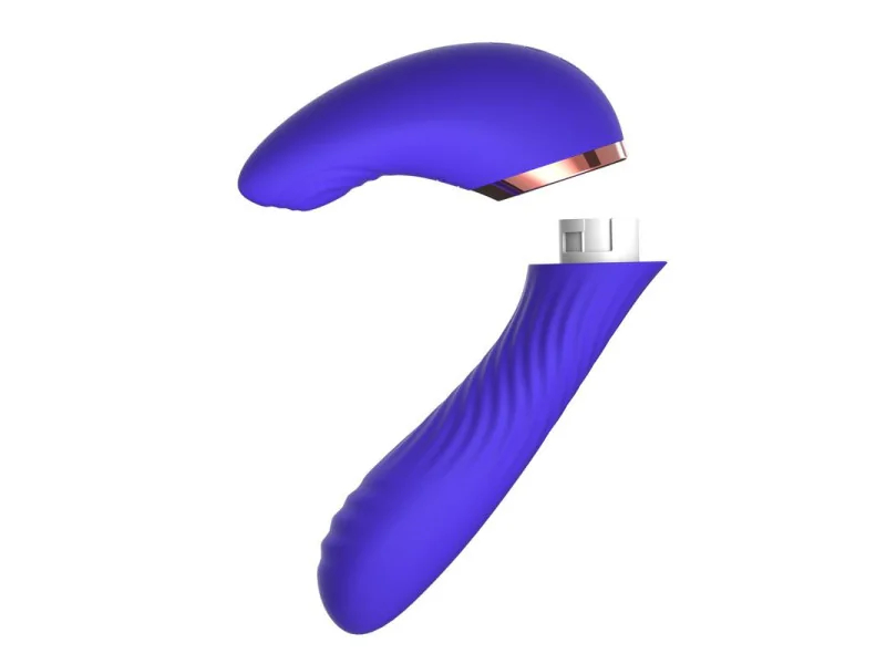 Rayden Vibrador con Pulsacion y Bolas Internas Desmontable Dos Posiciones