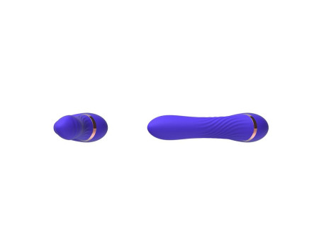 Rayden Vibrador con Pulsacion y Bolas Internas Desmontable Dos Posiciones