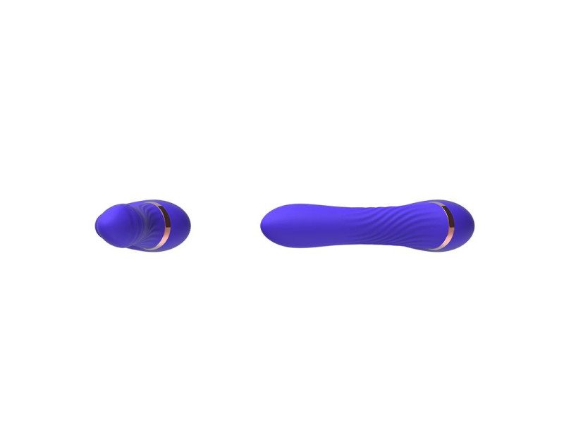Rayden Vibrador con Pulsacion y Bolas Internas Desmontable Dos Posiciones