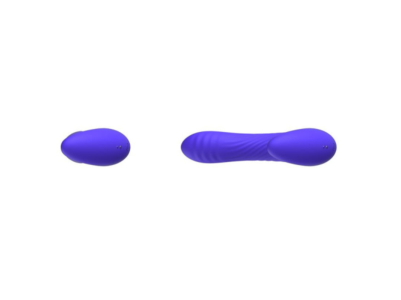Rayden Vibrador con Pulsacion y Bolas Internas Desmontable Dos Posiciones