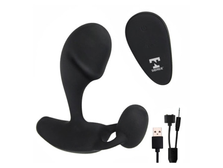 Aquen Estimulador Prostatico y Perineo Control Remoto Silicona Liquida USB Magnetico