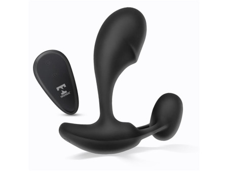 Aquen Estimulador Prostatico y Perineo Control Remoto Silicona Liquida USB Magnetico