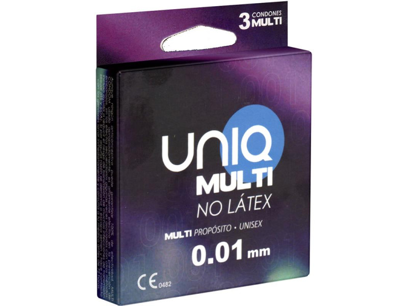 Multisex Preservativos Varios Usos 3 unidades
