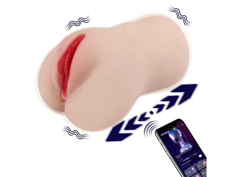 Eliza Vagina y Ano con Vibracion Thrusting y APP 183 kg
