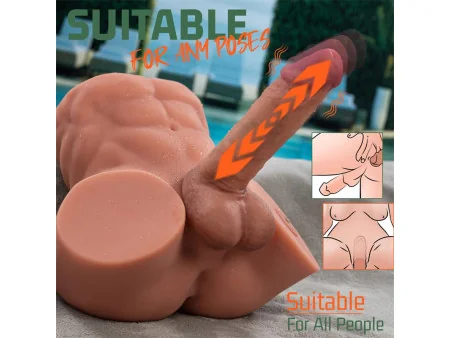 Gretel Semi Torso con Dildo Desmontable Thrusting y APP 6 kg