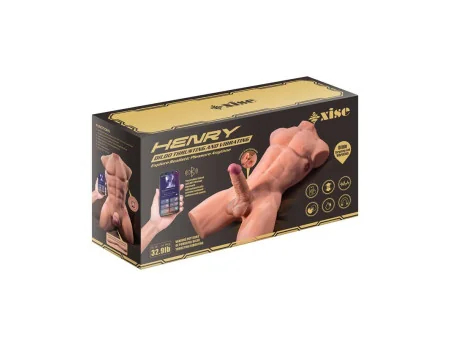 Henry Torso con Dildo Desmontable Thrusting y APP 157 kg