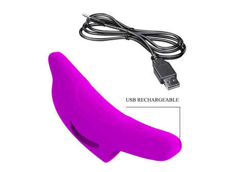 Delphini Estimulador de Dedo con Vibracion Delphini Estimulador de Dedo con Vibracion