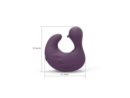 Swamson Dedal Patito Estimulador USB Silicona Violet