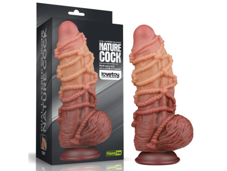 Dildo Dual Layer Tamano King Nature 95