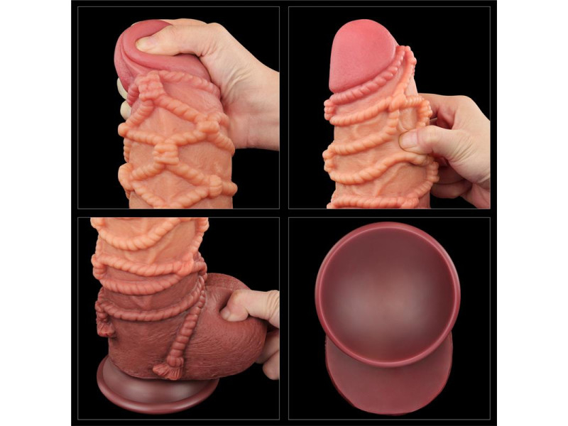 Dildo Dual Layer Tamano King Nature 95