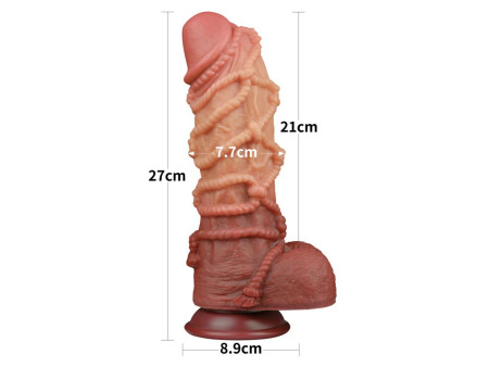 Dildo Dual Layer Tamano King Nature 105
