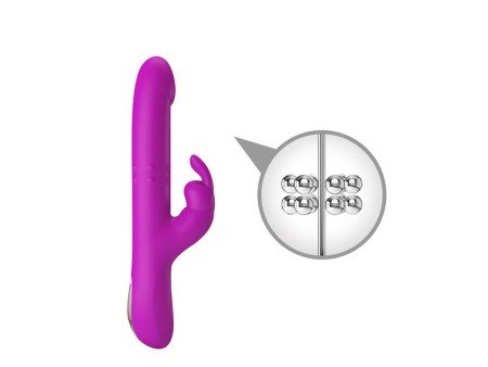 Reese Vibrador con Bolas Internas y Thrusting USB Reese Vibrador con Bolas Internas y Thrusting USB