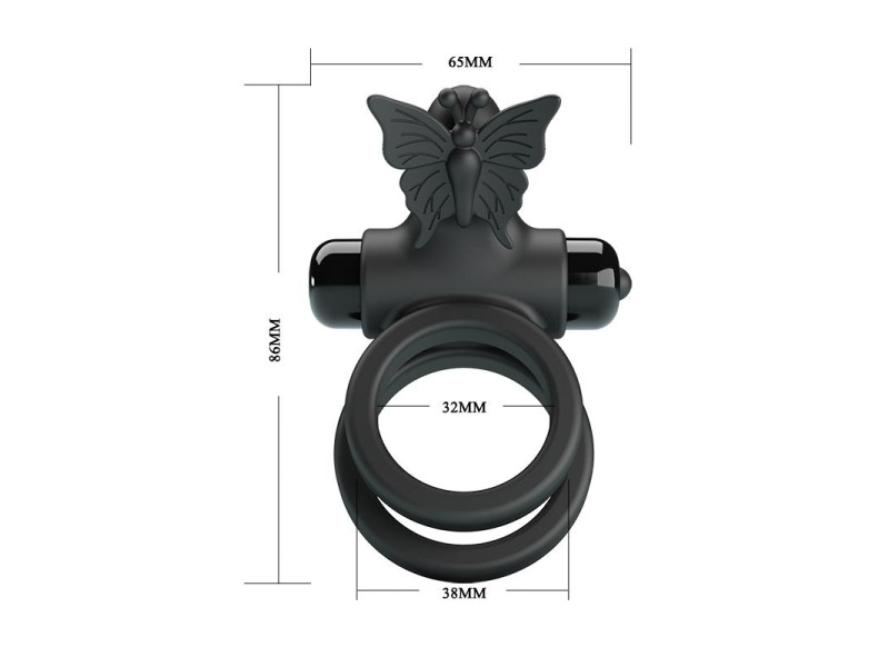 Anillo para el Pene Passionate Ring IX con Vibracion