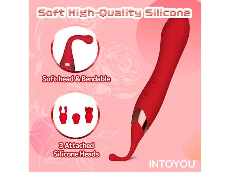 Onax Estimulador Doble Vibrador de Punto y Doble Pulsacion USB