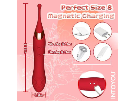 Onax Estimulador Doble Vibrador de Punto y Doble Pulsacion USB Onax Estimulador Doble Vibrador de Punto y Doble Pulsacion USB