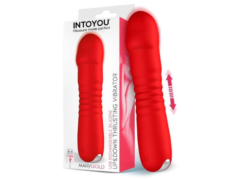 Marygold Estimulador con Movimiento Thrusting Up Down USB Silicona