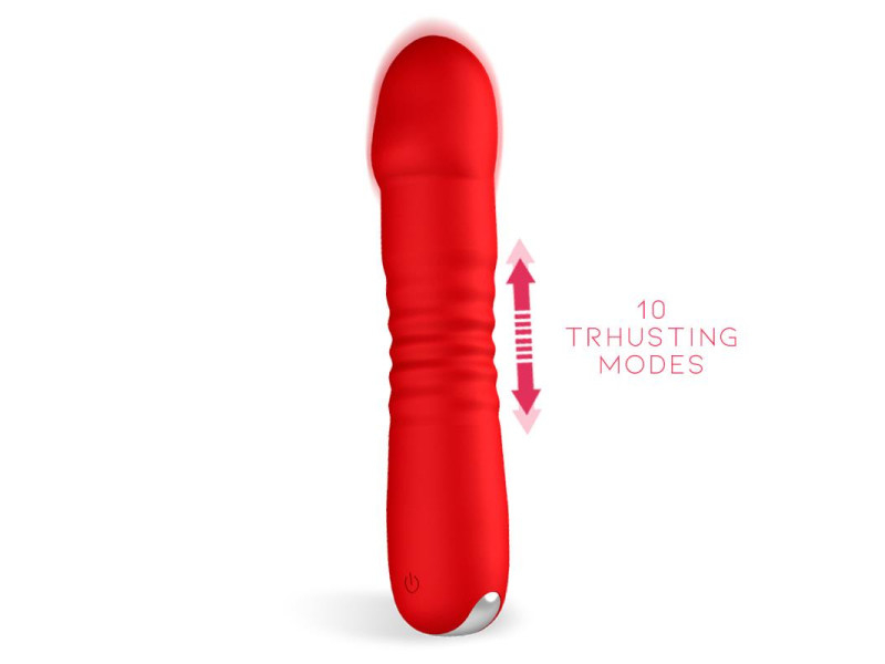 Marygold Estimulador con Movimiento Thrusting Up Down USB Silicona