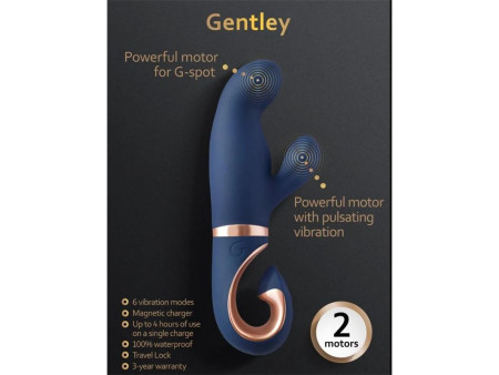 Gentley Vibrador Punto G Caribbean Blue