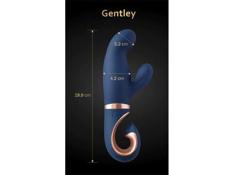 Gentley Vibrador Punto G Caribbean Blue