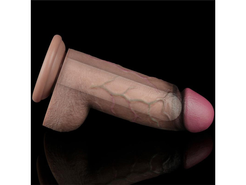 Dildo Silicona Dual Layered XXL 95