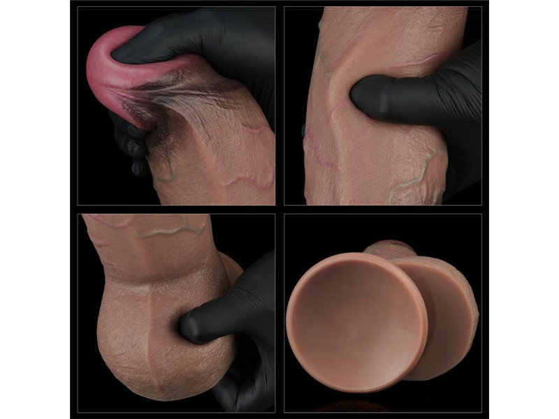 Dildo Silicona Dual Layered XXL 95