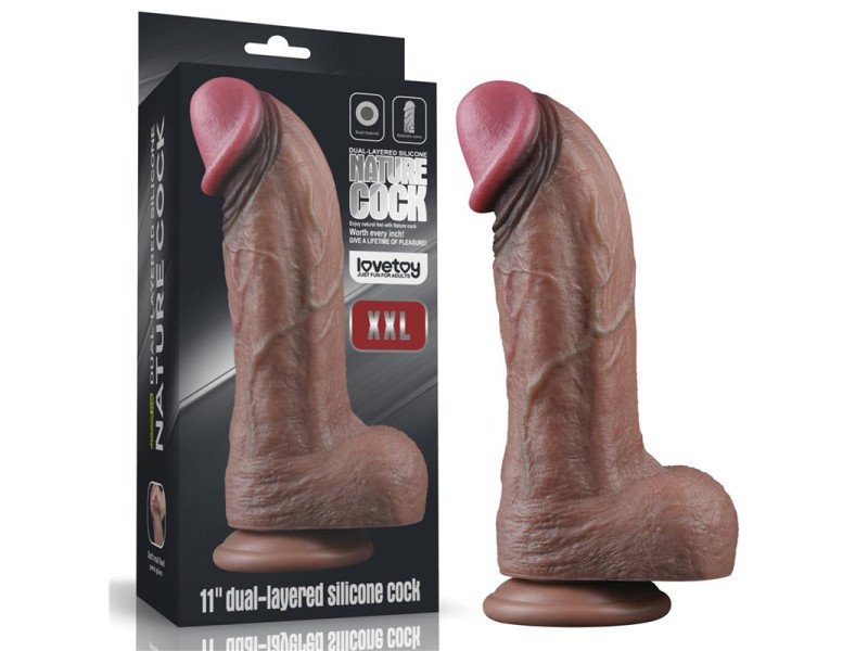 Dildo Silicona Dual Layered XXL 11