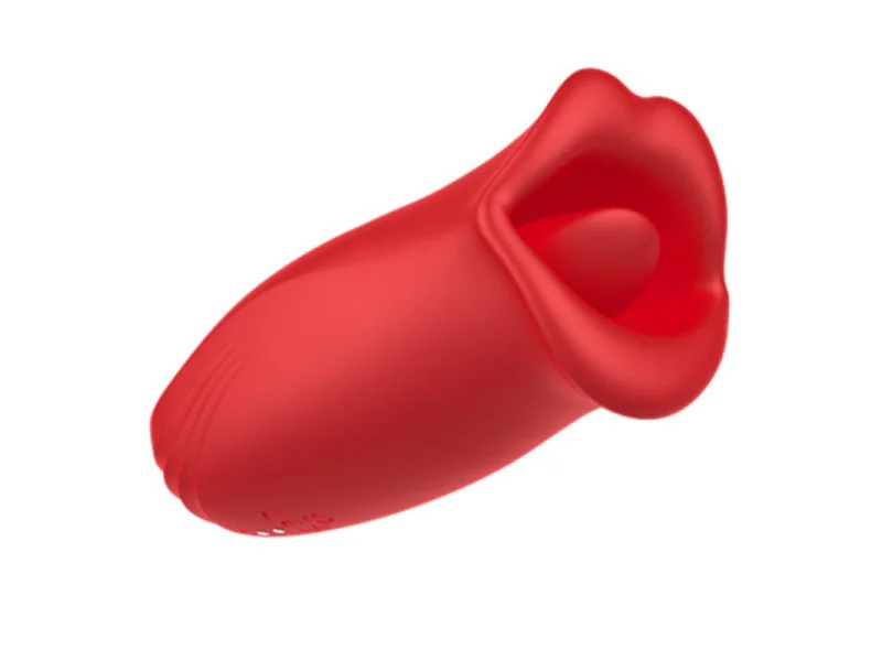 Ember Masajeador Forma Boca con Lameteo y Vibracion USB Silicona