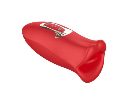 Ember Masajeador Forma Boca con Lameteo y Vibracion USB Silicona