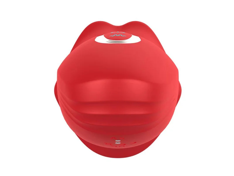 Ember Masajeador Forma Boca con Lameteo y Vibracion USB Silicona