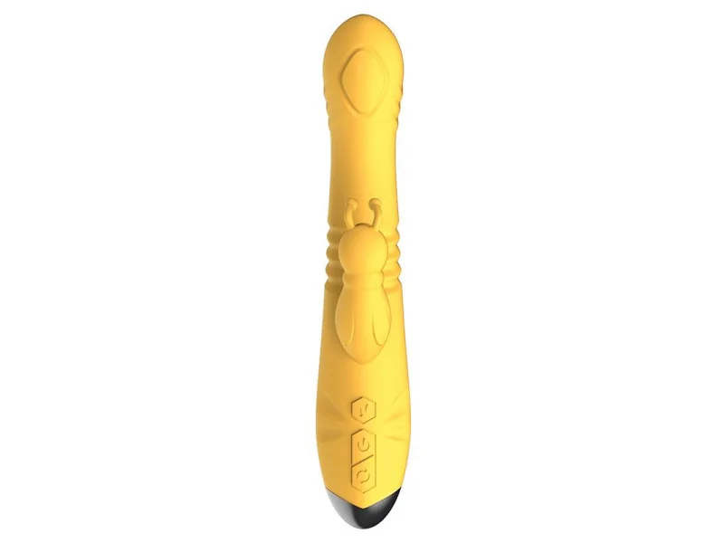 Honeybee Vibrador con Thrusting y Pulsacion
