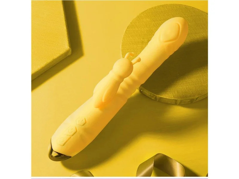 Honeybee Vibrador con Thrusting y Pulsacion