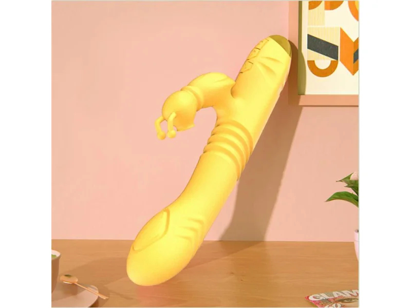 Honeybee Vibrador con Thrusting y Pulsacion