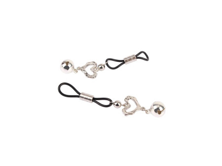 Senuelo Pinzas para Pezones Corazon con Cascabel Senuelo Pinzas para Pezones Corazon con Cascabel